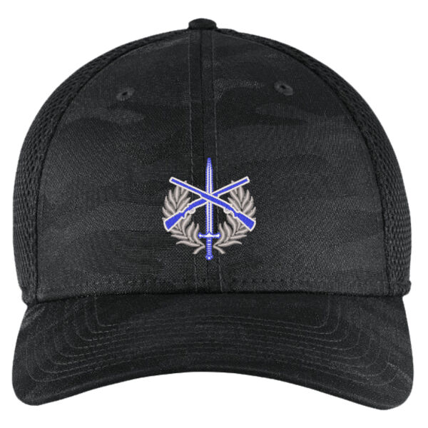 Pioneer Guard - Tonal Camo Stretch Tech Mesh Cap Thumbnail