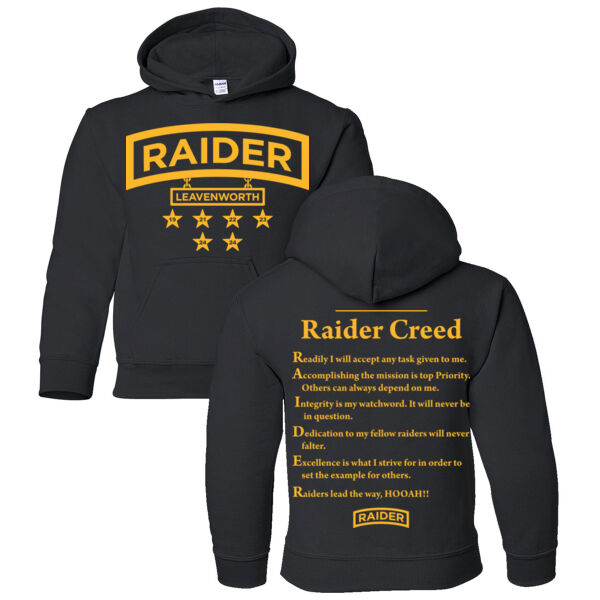Raider - Heavy Blend™ Youth Hooded Sweatshirt Thumbnail
