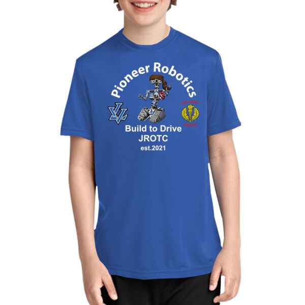 Pioneer Robotics - Youth Performance Tee Thumbnail