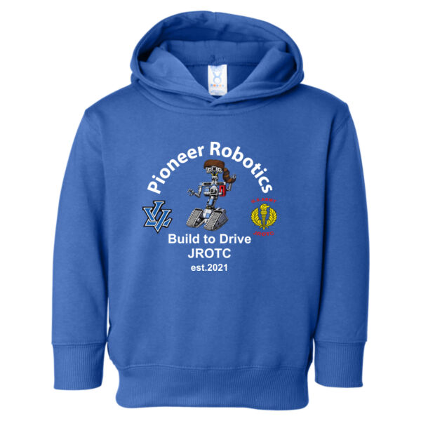 Pioneer Robotics - Toddler Pullover Fleece Hoodie Thumbnail