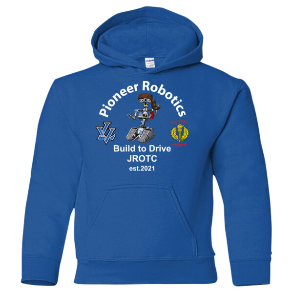 Pioneer Robotics - Heavy Blend™ Youth Hooded Sweatshirt Thumbnail
