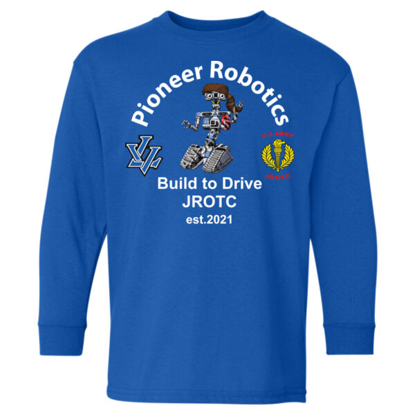 Pioneer Robotics - Heavy Cotton™ Youth Long Sleeve T-Shirt Thumbnail