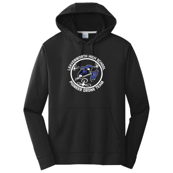 Pioneer Drone Team - Performance Fleece Pullover Hooded Sweatshirt Thumbnail