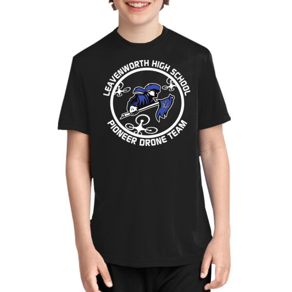 Pioneer Drone Team - Youth Performance Tee Thumbnail
