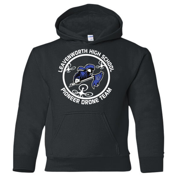 Pioneer Drone Team - Heavy Blend™ Youth Hooded Sweatshirt Thumbnail