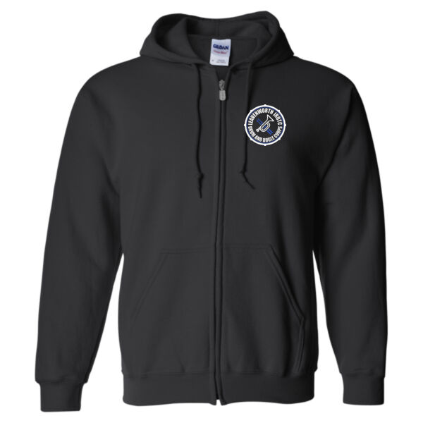 Drum & Bugle - Heavy Blend™ Full-Zip Hooded Sweatshirt Thumbnail