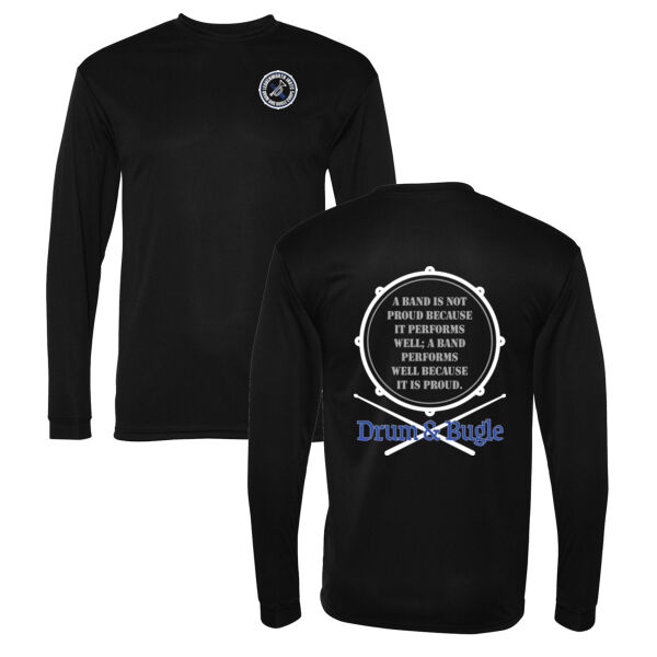 Drum & Bugle - Long Sleeve Performance Tee Thumbnail