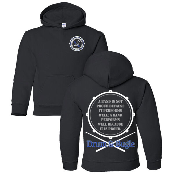 Drum & Bugle - Heavy Blend™ Youth Hooded Sweatshirt Thumbnail