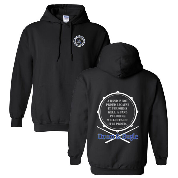 Drum & Bugle - Heavy Blend™ Hooded Sweatshirt Thumbnail