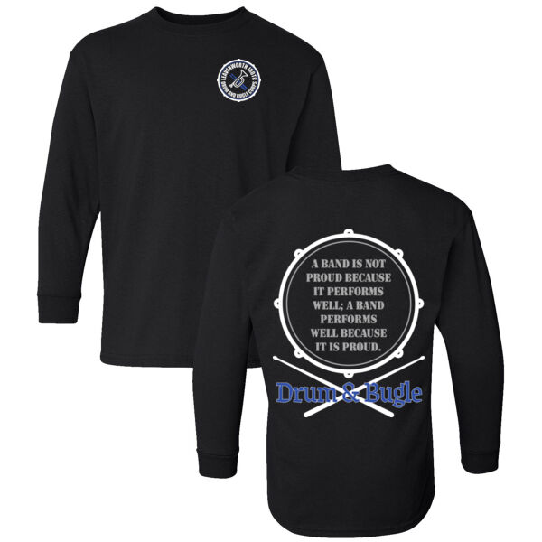 Drum & Bugle - Heavy Cotton™ Youth Long Sleeve T-Shirt Thumbnail