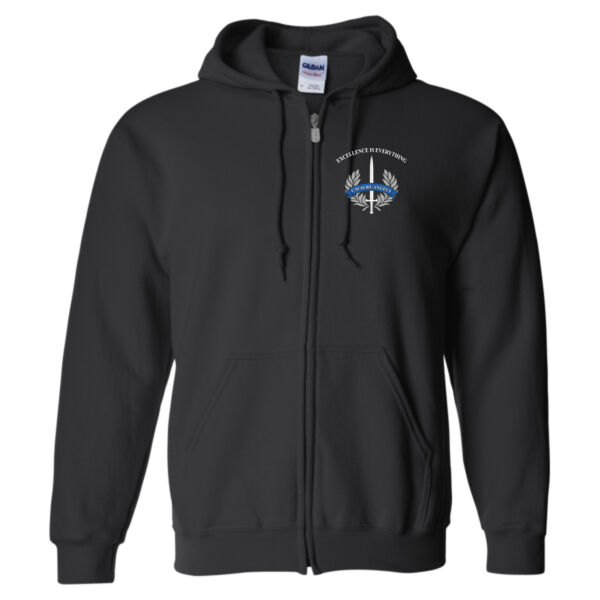 Cavalry Angels - Unisex Heavy Blend™ Full-Zip Hooded Sweatshirt Thumbnail
