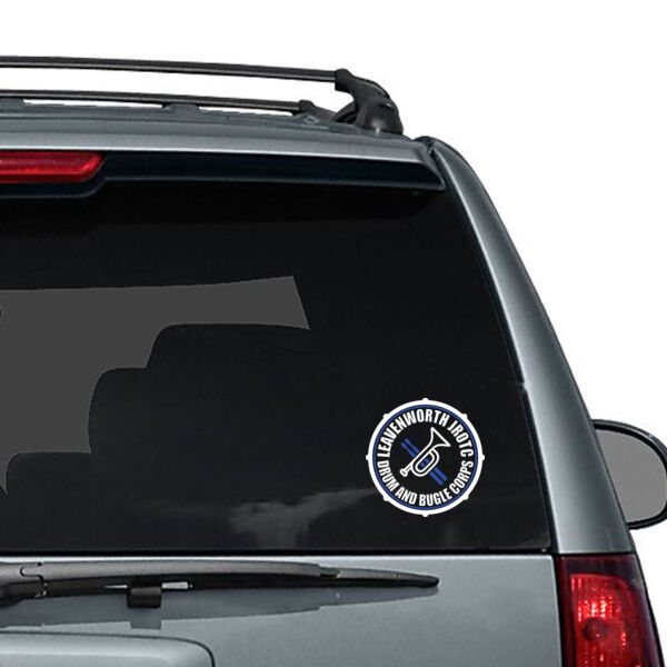 Drum & Bugle - Car Decal Thumbnail