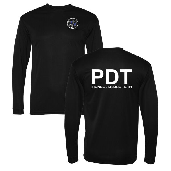 Pioneer Drone Team - Long Sleeve Performance Tee Thumbnail