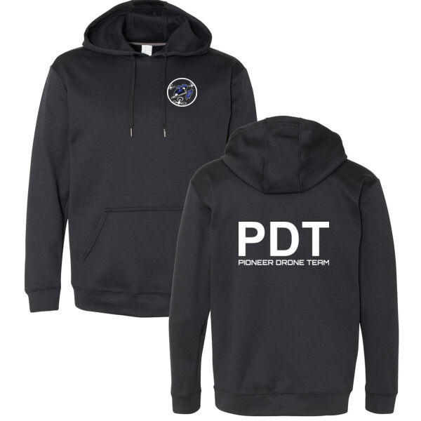 Pioneer Drone Team - Performance Fleece Pullover Hooded Sweatshirt Thumbnail